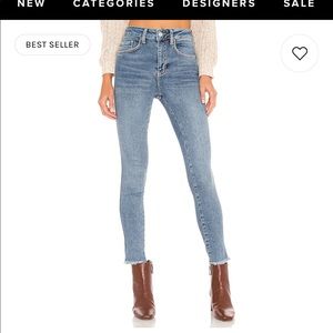 High rise free people jeggings